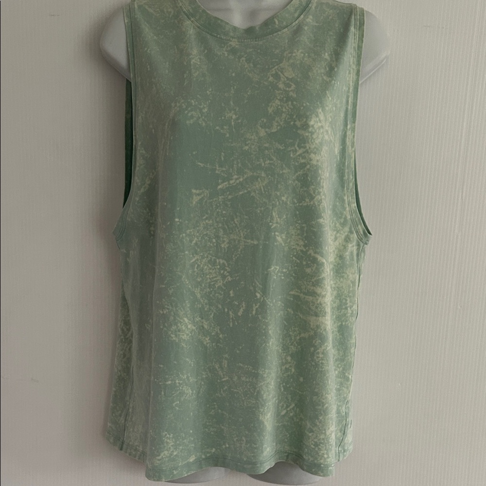 Lululemon All Yours Tank Top. SIZE 8
Cloudy Wash Arctic Green